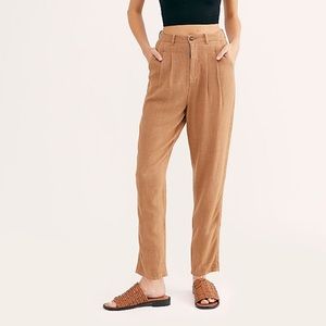 Brand New Free People faded love linen pants